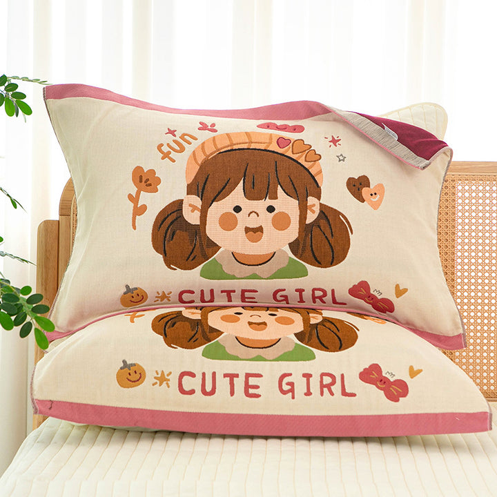 Women Decorative Pillow with Cheerful Design Bowlift