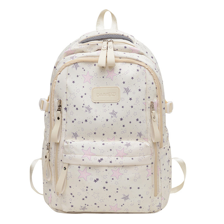 Starry Pattern Casual Backpack