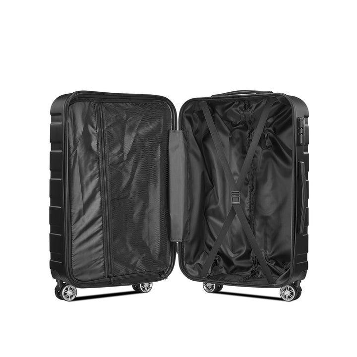 Unisex Multi-Functional Hard Shell Spinner Suitcase Bowlift