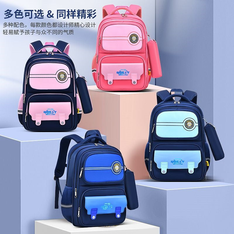 School backpack with ergonomic design and multiple compartments Bowlift