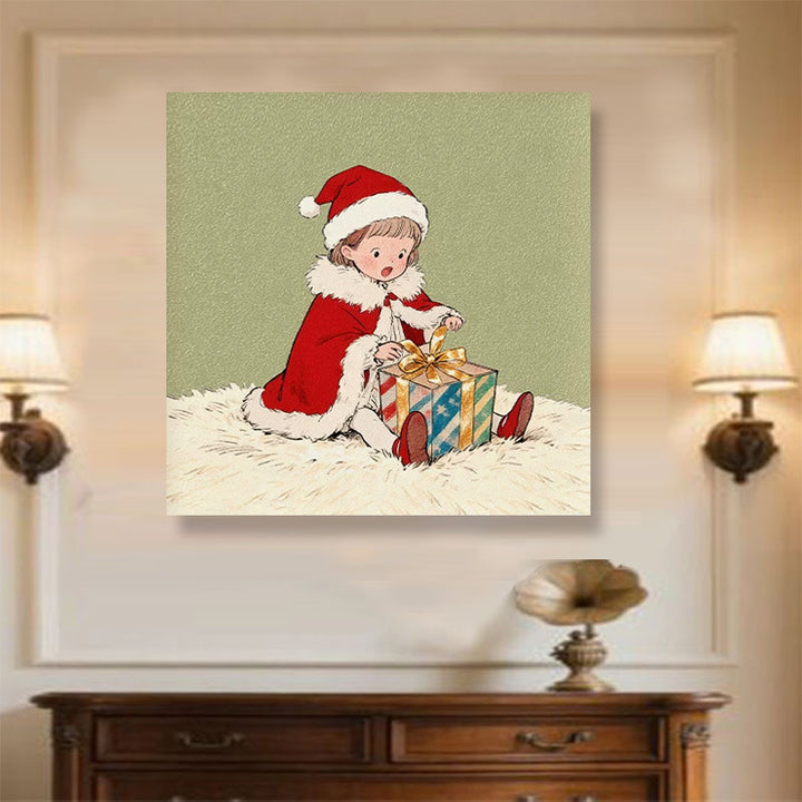 Vintage Christmas Wall Art