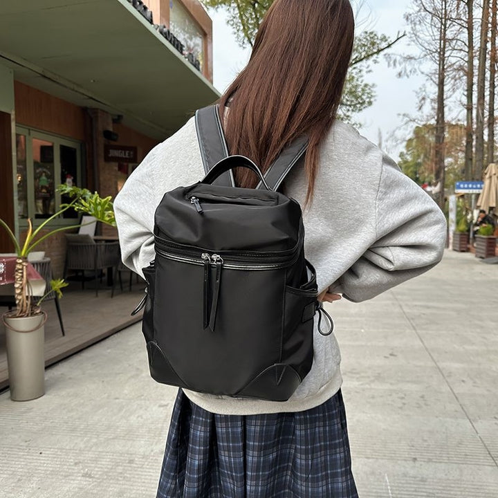 Multifunctional Backpack With Spacious Main Compartment And Side Mesh Pockets Bowlift