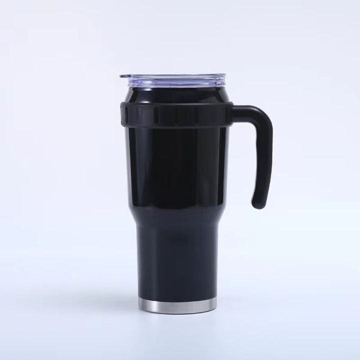 Ladies Insulated Steak and Grill Cup with Practical Carry Handle Bowlift