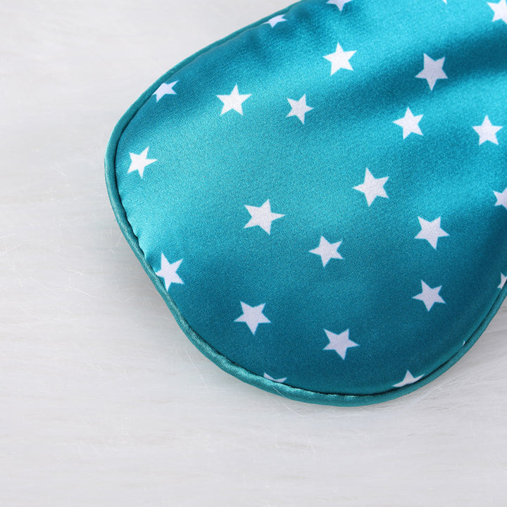 Women nan silky-soft contoured sleep mask with comfort padding and star pattern Bowlift