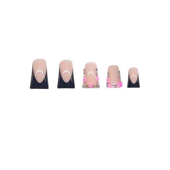 Glamorous Stiletto Nail Art Extensions Bowlift