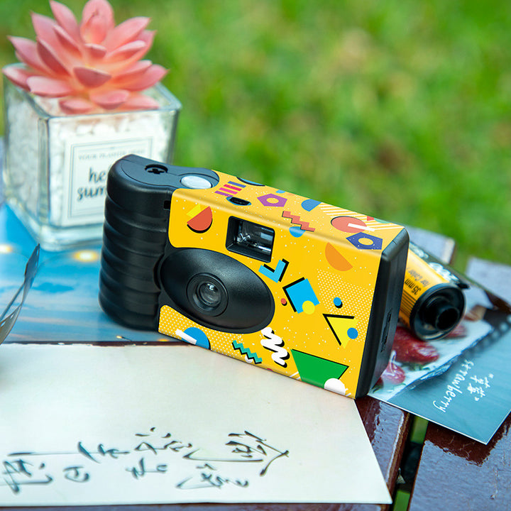 Playful Graphic Instant Photography Camera Bowlift