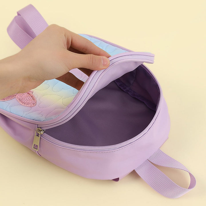 Mini backpack with heart pattern Bowlift
