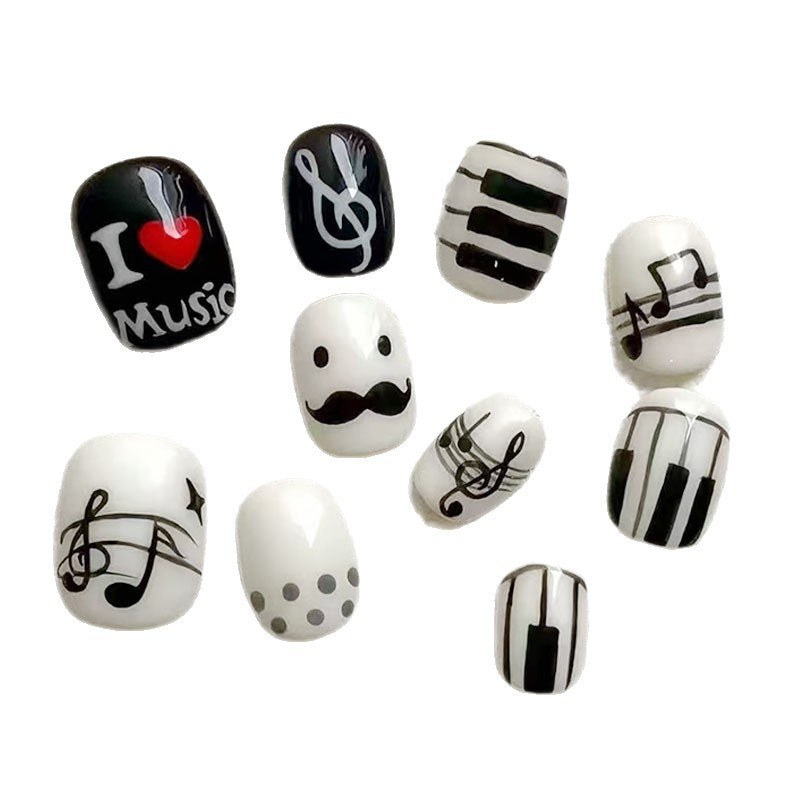Thematic Press-On Nail Art Bowlift