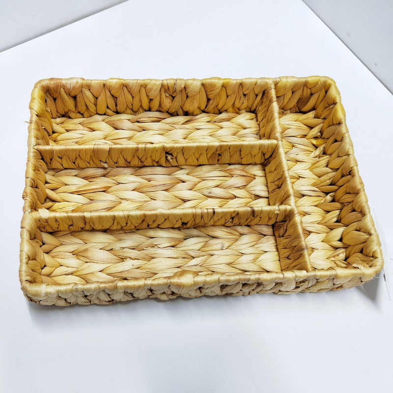 Rectangular Woven Storage Tray Bowlift