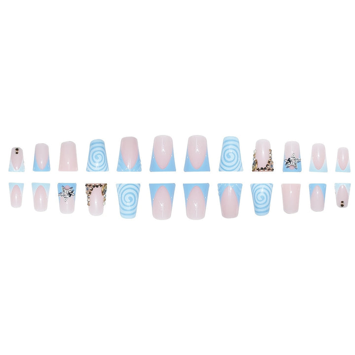 Artistic Press-On Nail Enhancements Bowlift