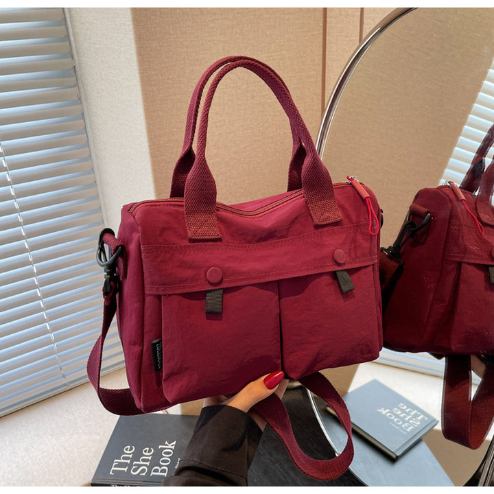 Multifunctional Tote Bag With Several Compartments Bowlift