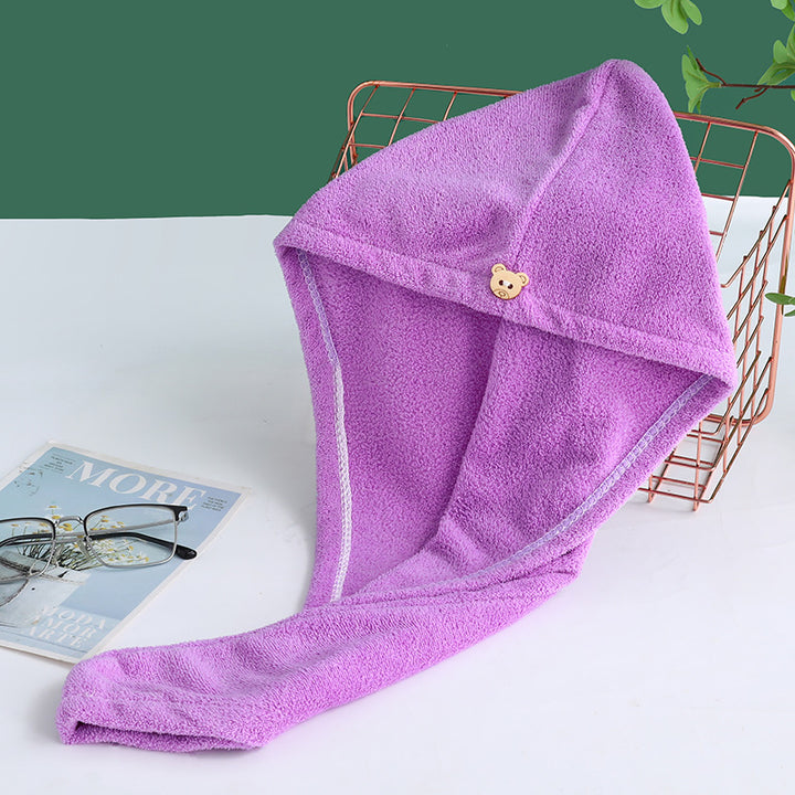 Women's Cozy Bathrobe Towel Bowlift