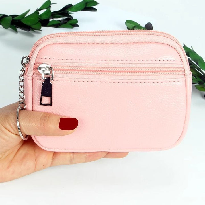 Compact Zippered Cardholder Bowlift