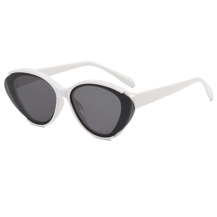 Women Oversized Sunglasses with Gradient Bowlift