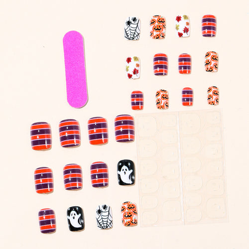 Halloween-Themed Nail Art Set Bowlift 1789713211