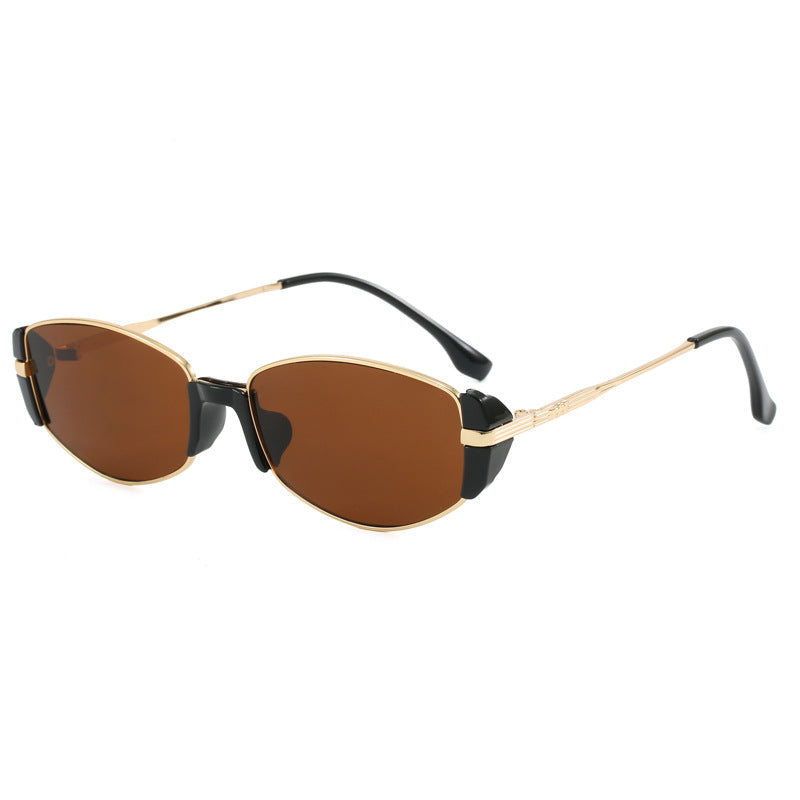 Fashionable sunglasses with elegant metal frame Bowlift