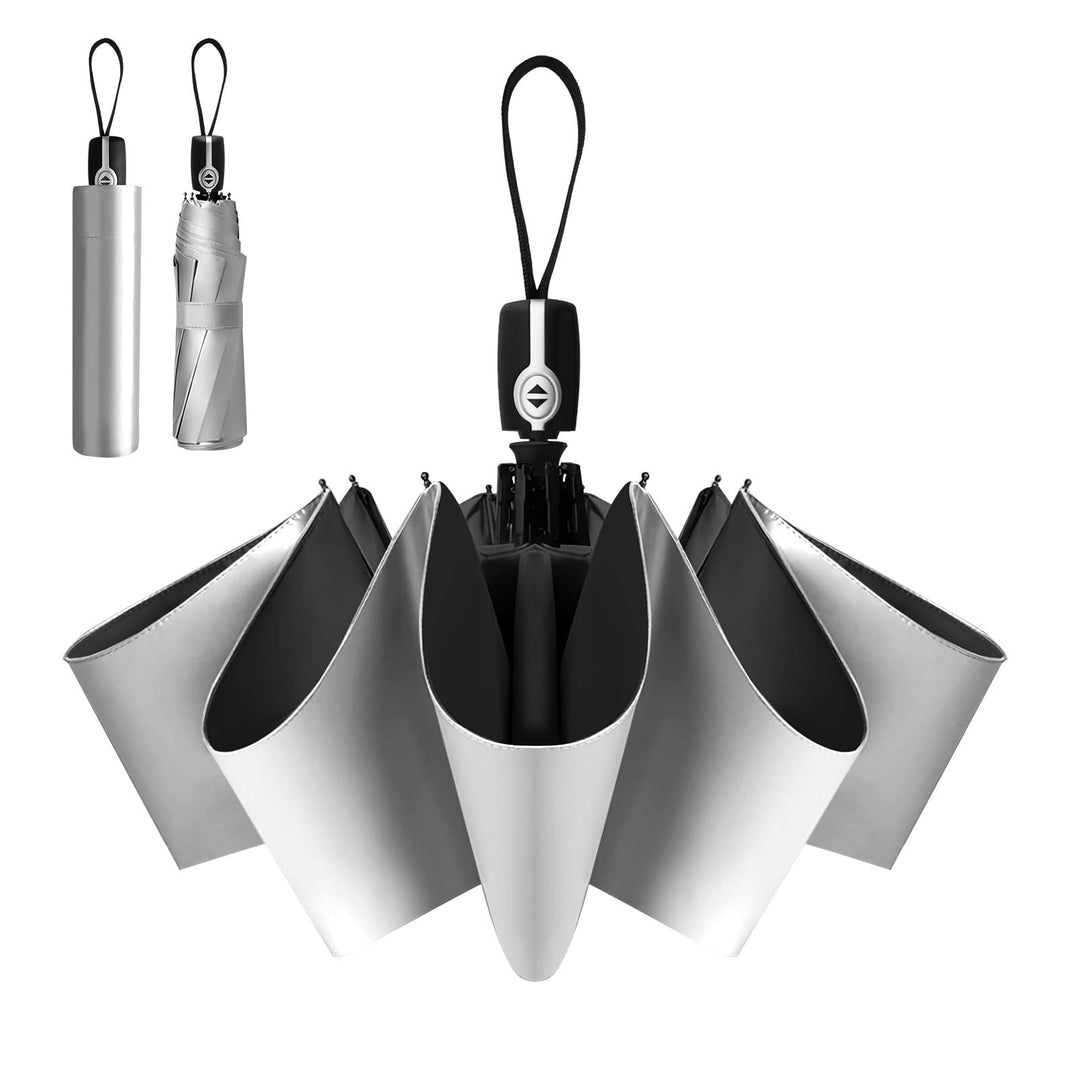 Women's elegant UV protection folding umbrella Bowlift