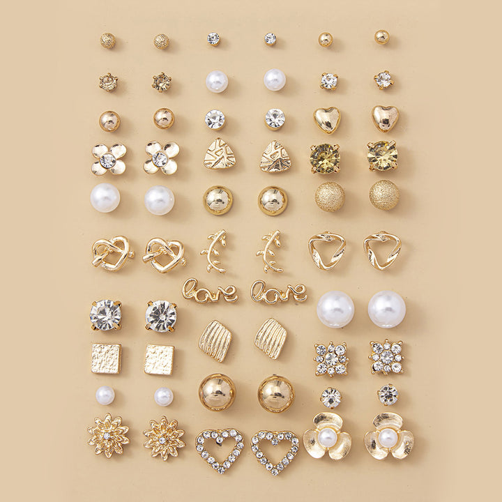 Earring set with versatile motifs Bowlift
