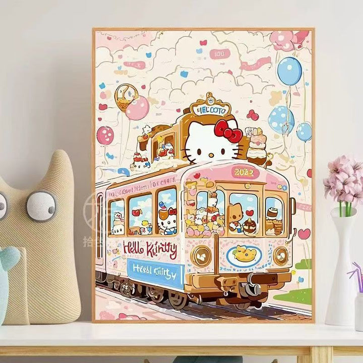 Hello Kitty-Themed Whimsical Wall Art Bowlift