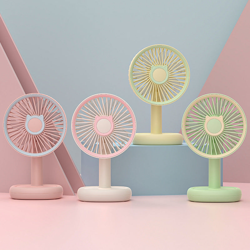 Compact Rechargeable Table Fan Bowlift