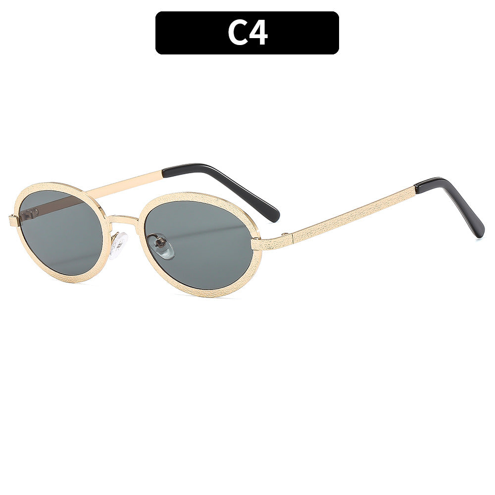 Vintage Oval Sunglasses