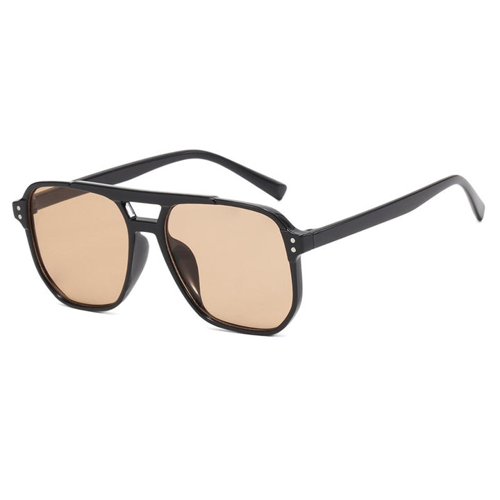 Women's fashionable sunglasses with angular frame Bowlift