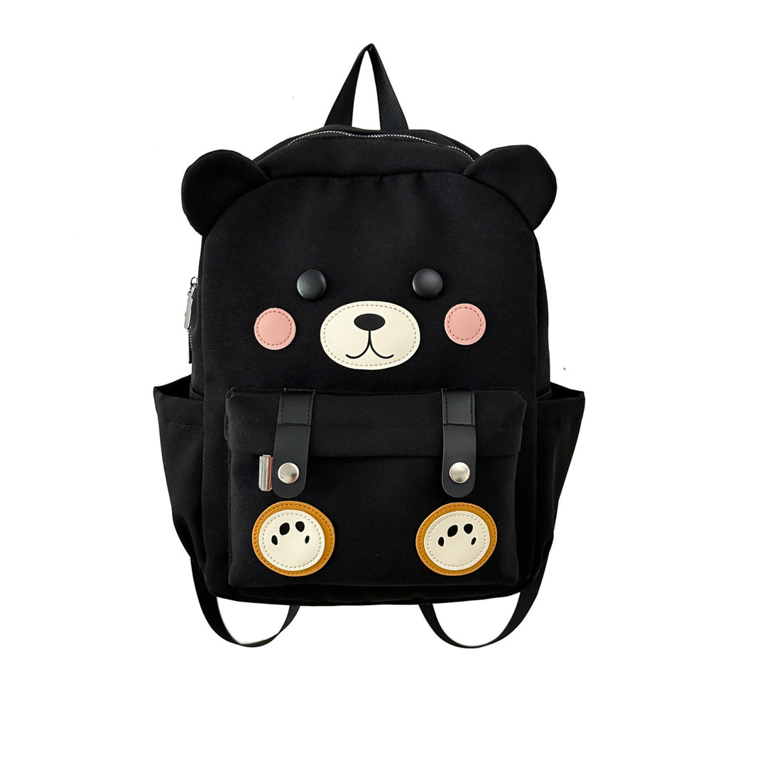Plush backpack with bear design Bowlift