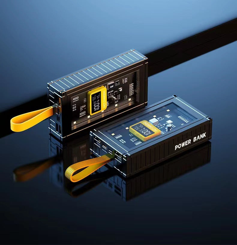 High-performance power bank with LCD display and intelligent charger Bowlift