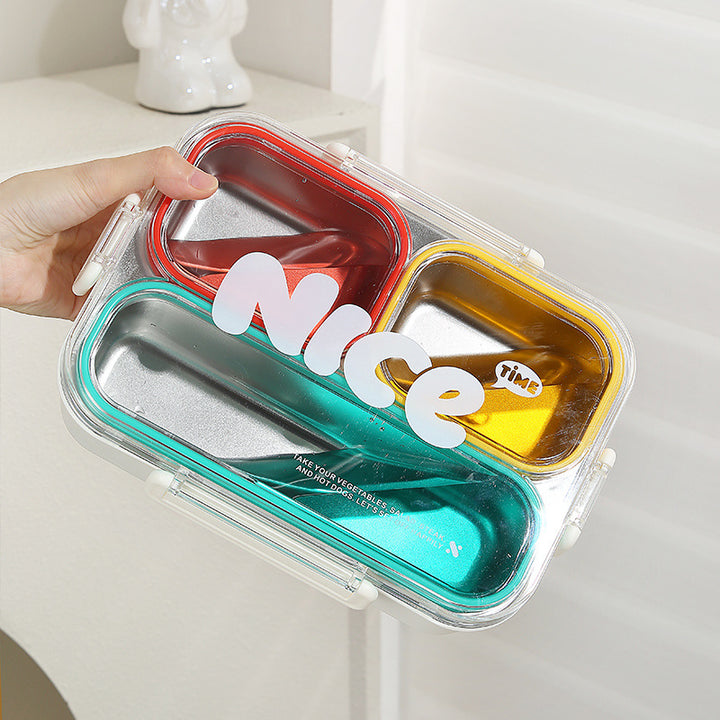 Triple Compartment Food Storage
