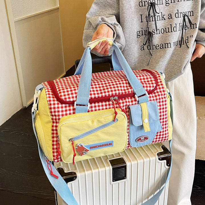 Multi-Pocket Sports Travel Duffle Bowlift