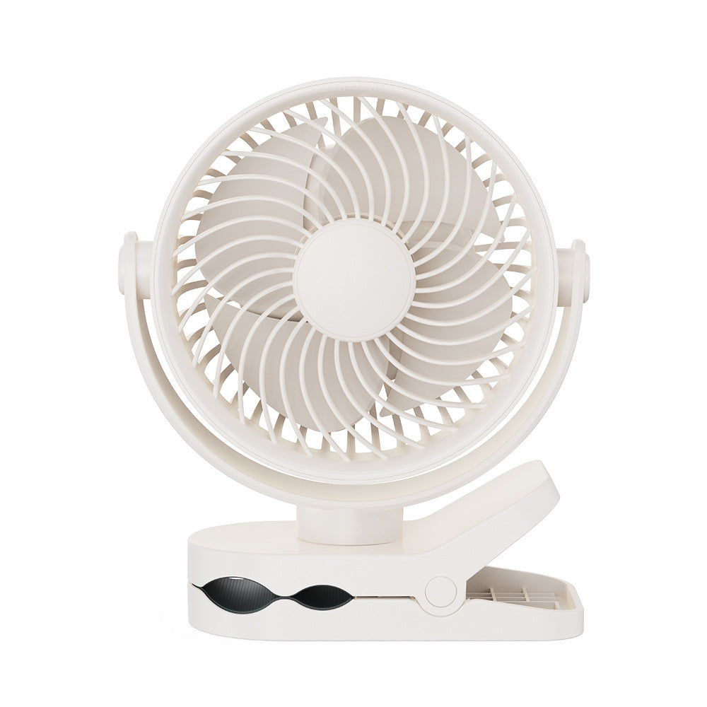 Unisex Compact Clip-On Desk Fan Bowlift