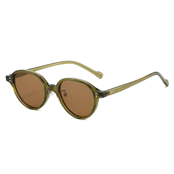 Women's vintage-inspired sunglasses with stylish oval frame Bowlift