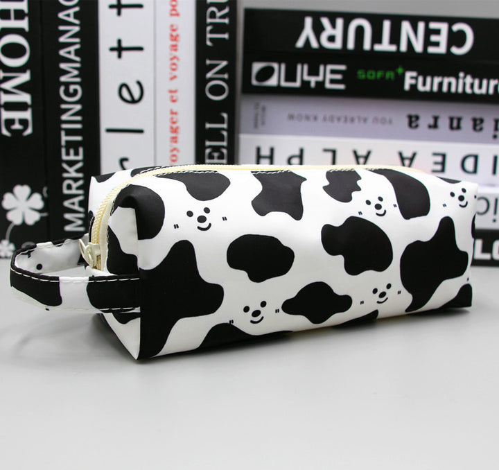 Checkered Pattern Pencil Pouch Bowlift