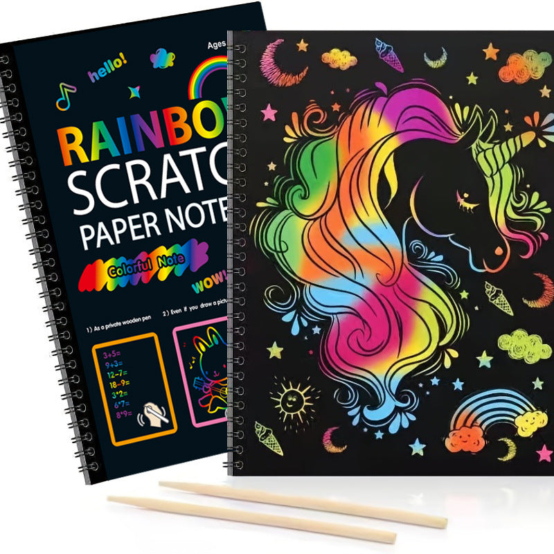 BowLift | Magical Rainbow Scratch Paper