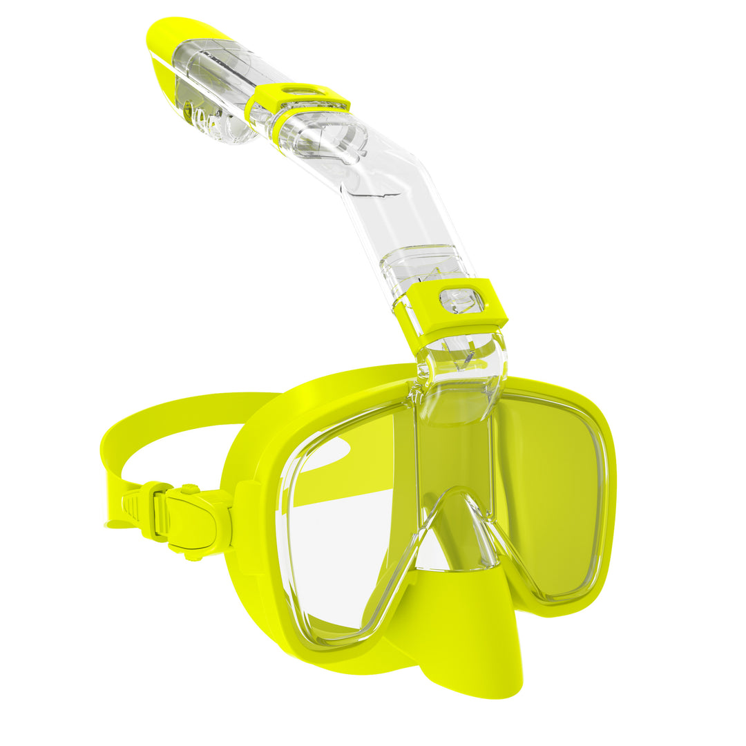 Comfortable snorkel mask with ergonomic design Bowlift