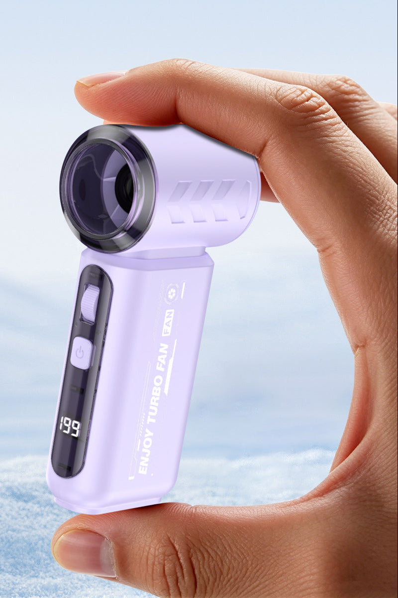 Ladies portable high-performance battery fan Bowlift
