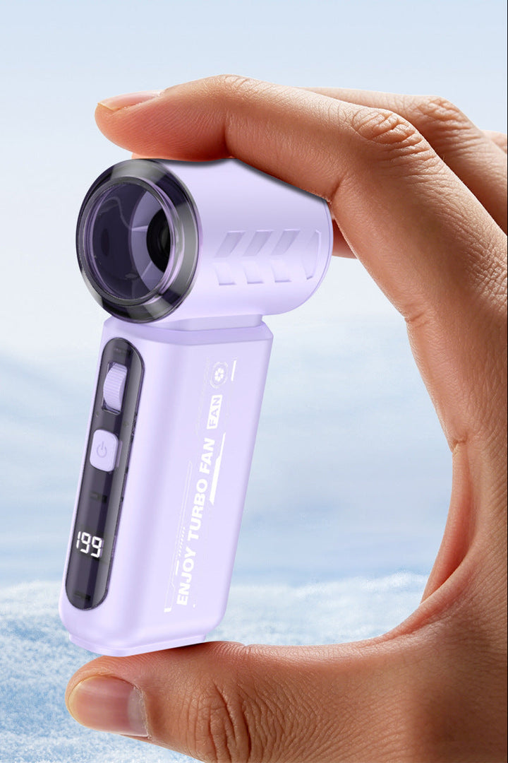 Ladies portable high-performance battery fan Bowlift