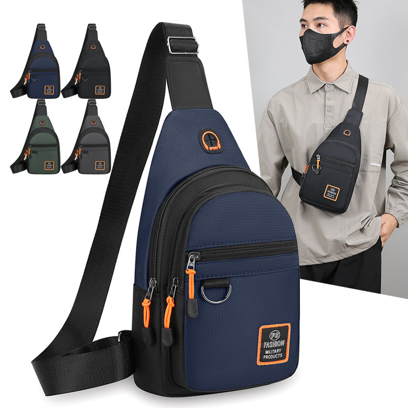 Military-Inspired Versatile Sling Bag Bowlift
