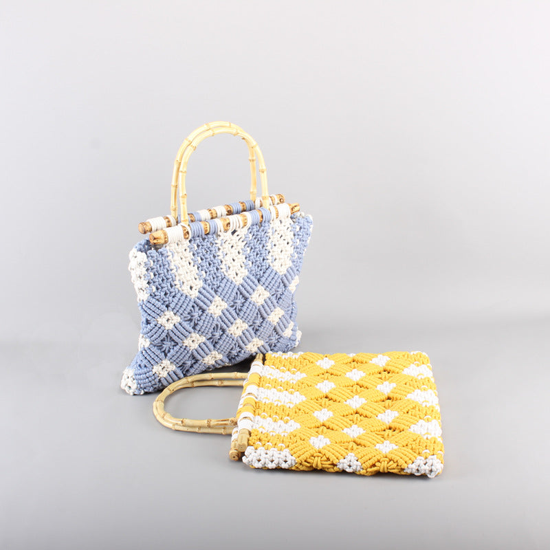 Handmade Straw Bag Bowlift