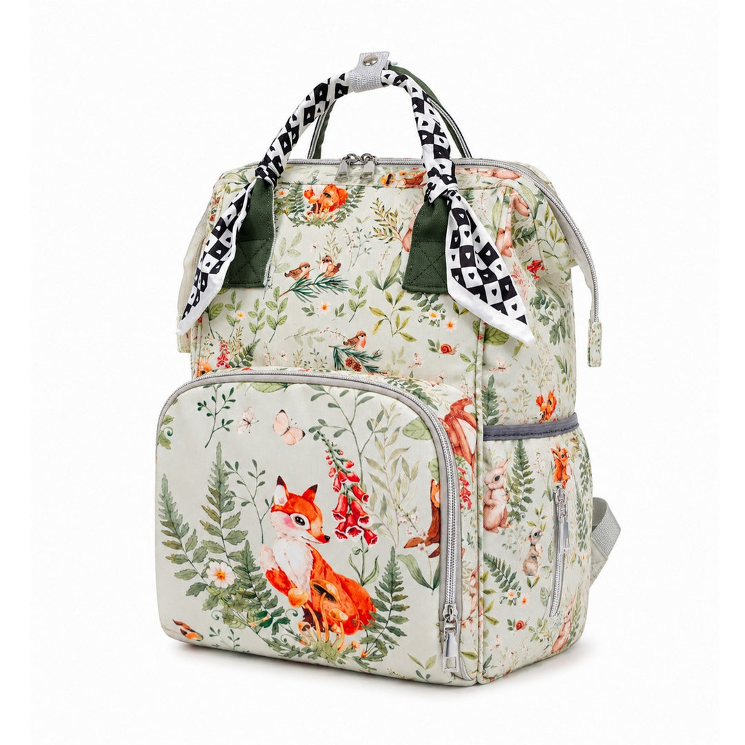 Portable Illustrated Backpack Bowlift