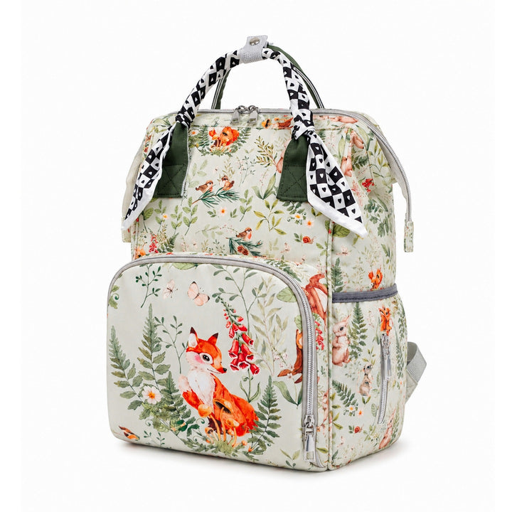 Portable Illustrated Backpack Bowlift