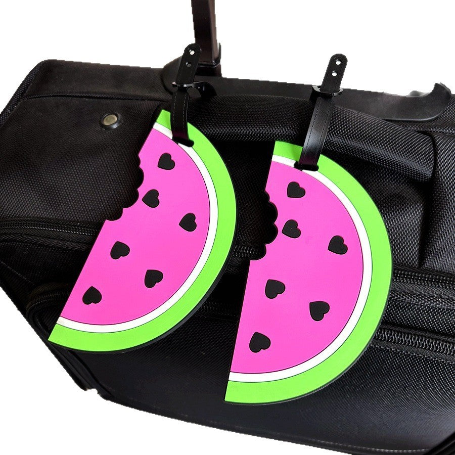 Watermelon Slice Luggage Tag Bowlift