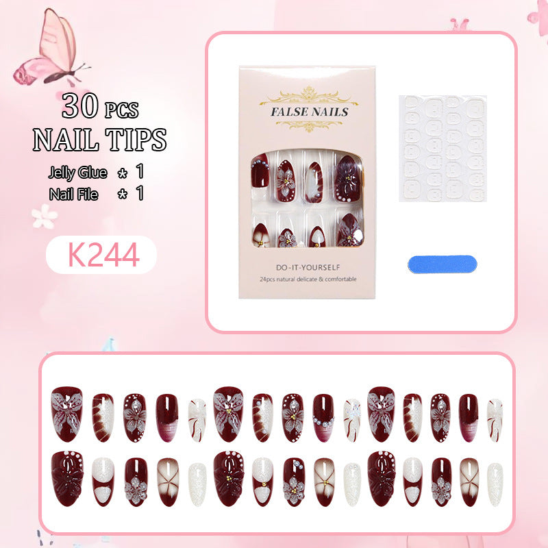 Artificial Design Nails Bowlift