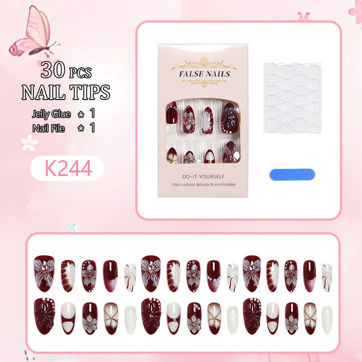 Artificial Design Nails Bowlift