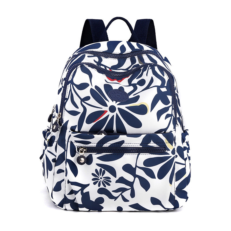 stylish backpack with fashionable floral pattern Bowlift