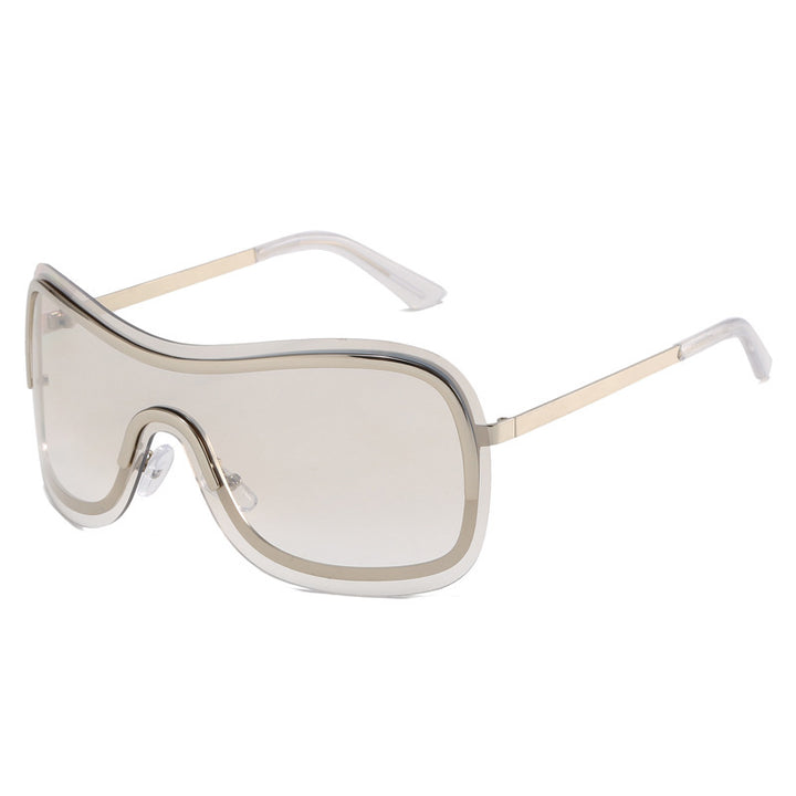 Women's sporty oversized sunglasses with elegant design Bowlift