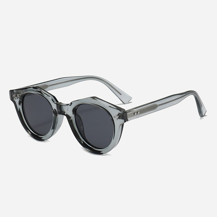 Women Designer Sunglasses with Polygonal Frame and Fashionable Accents Bowlift