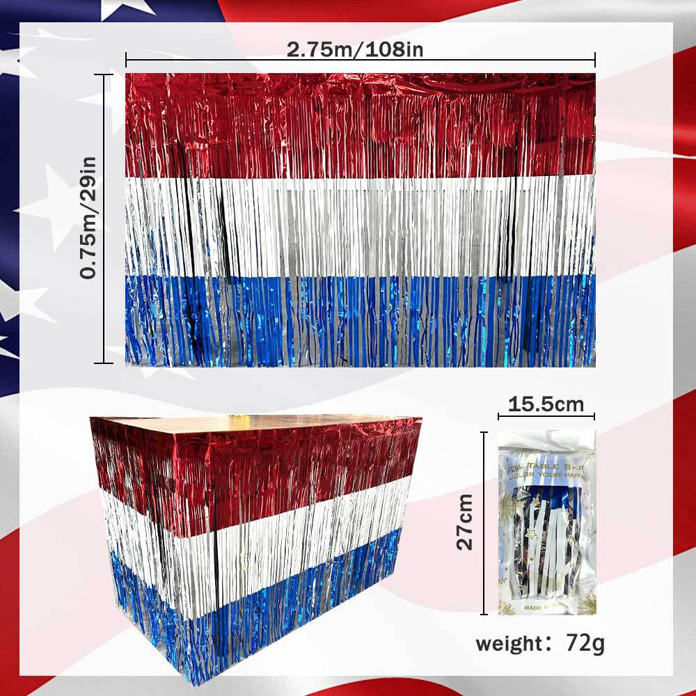 Unisex nan fransiger star garlands and table skirt party décor set Bowlift