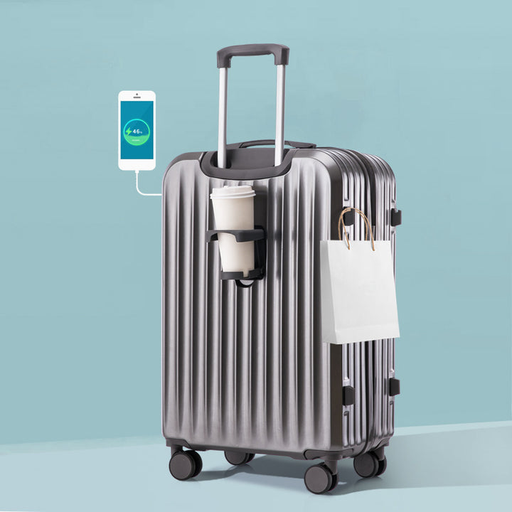 Smart-Access Rolling Suitcase Bowlift