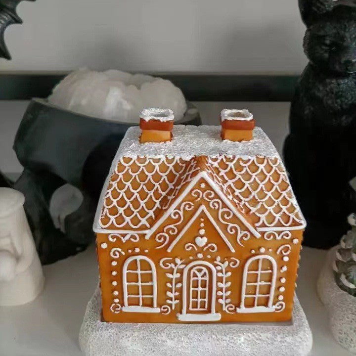 Decorative Winter House Bowlift